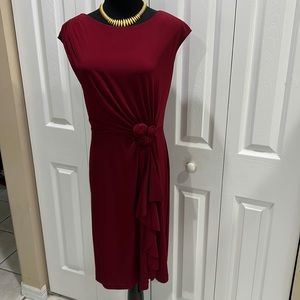 Burgundy Dress